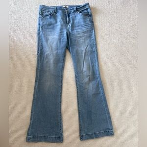 Seven for All Mankind Dojo Wide Leg Jean - Size 32 (34 Inch Inseam!)